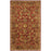 Dunbar Hand-Woven Wool Red/Gold/Green Area Rug