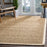 Catherine Power Loom Natural/Ivory Area Rug