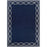 Dillow Rope Knot Blue Indoor/Outdoor Area Rug 3'9" x 5'5"