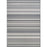 Anguila Stripe Gray Indoor/Outdoor Area Rug 2'3'' x 7'10''