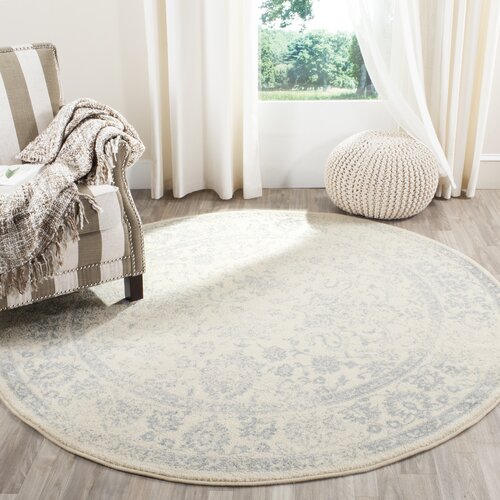 Howton Ivory/Slate Area Rug 6' Round