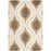 Fulton Cream/Smoke Shag Area Rug 4' x 6'