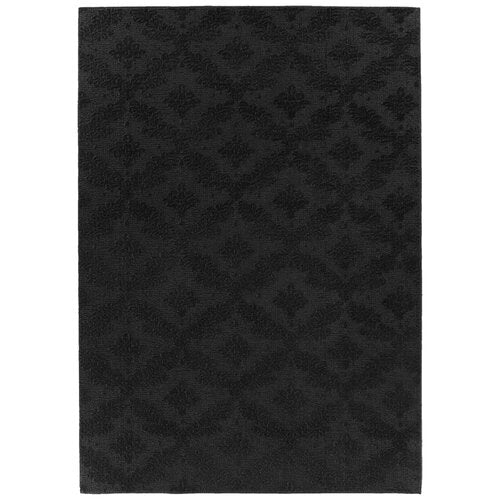 Spafford Black Area Rug 12' x 12' Square