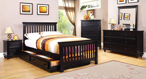 Caspian Twin Bed with Trundle, Dresser, and Nightstand - @ARFurnitureMart