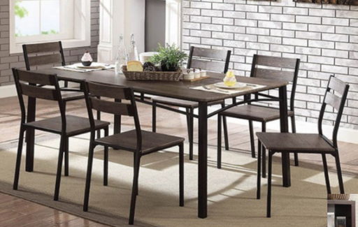 Fresno Rustic Table With Chairs