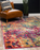 Massaoud Pink/Green Area Rug - Size: Rectangle 7'1" x 10'