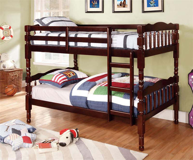 Twin/Twin Bunkbed with Mattresses - @ARFurnitureMart