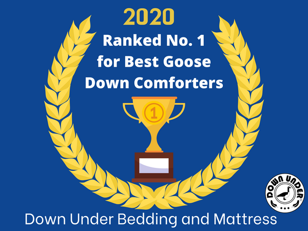 Down Under Bedding and Mattresses, Jasper Hutterite Duvet was ranked No 1 by Ezvid Wiki in 2020's Nine Best Goose Down Comforters 