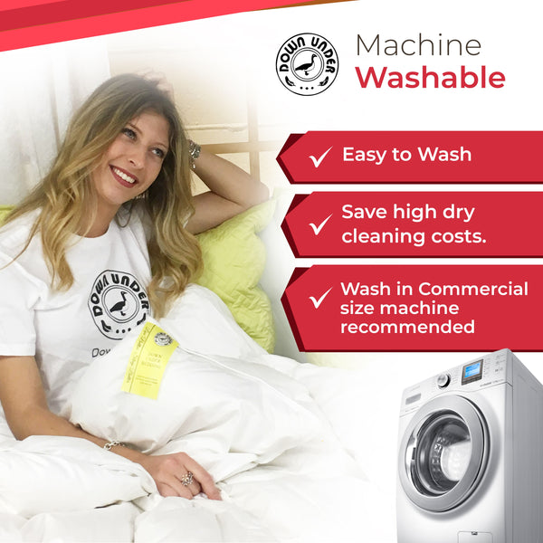 Is your duvet machine washable? If not what are the alternatives to washing a duvet?