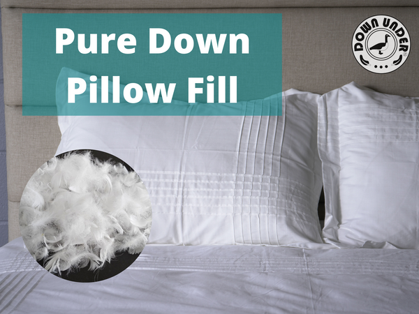 Luxury down pillows