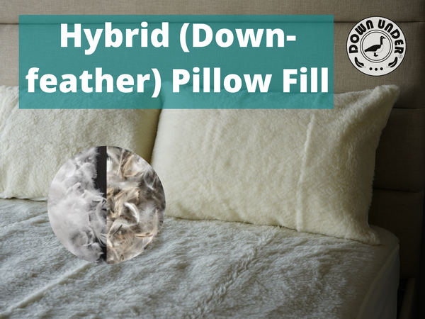 Hybrid- chamber pillow