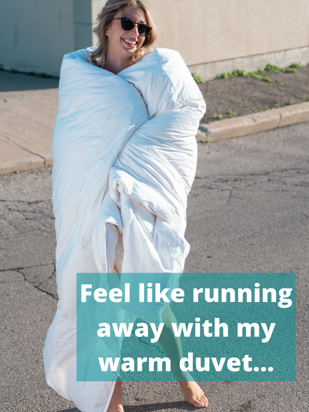 Running with duvet, warm, how to wash duvet comforter
