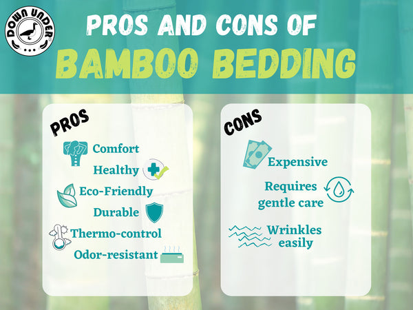 Pros and Cons of bamboo sheets advantages disadvantages