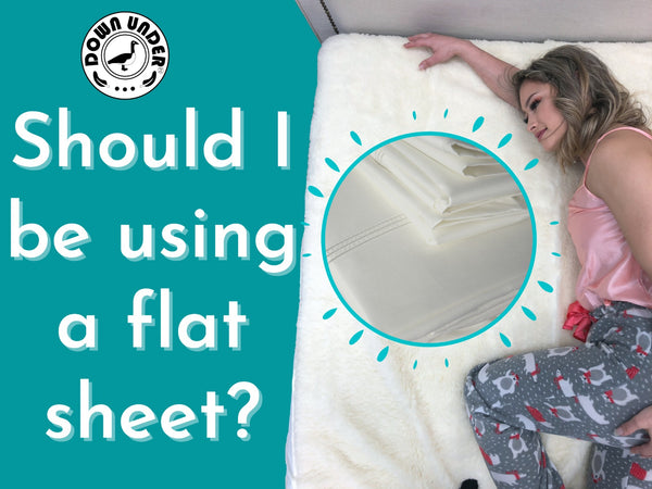 Flat sheet vs. Fitted sheet and how to put it