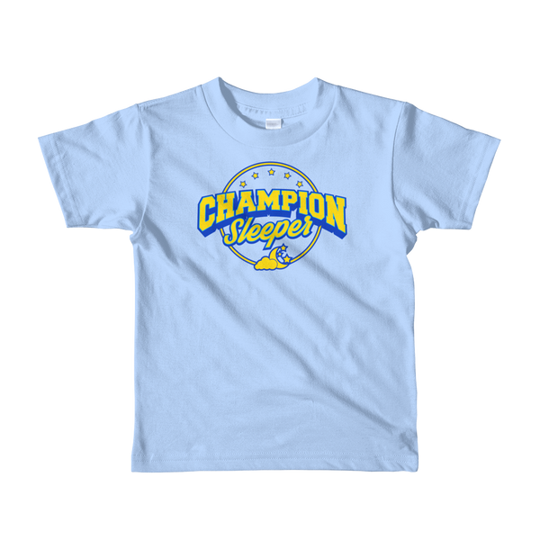champion t shirt kids blue