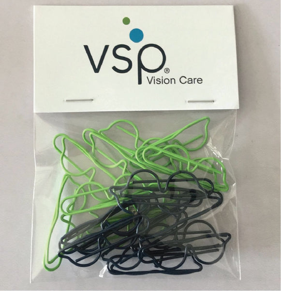 eyeglass paper clips