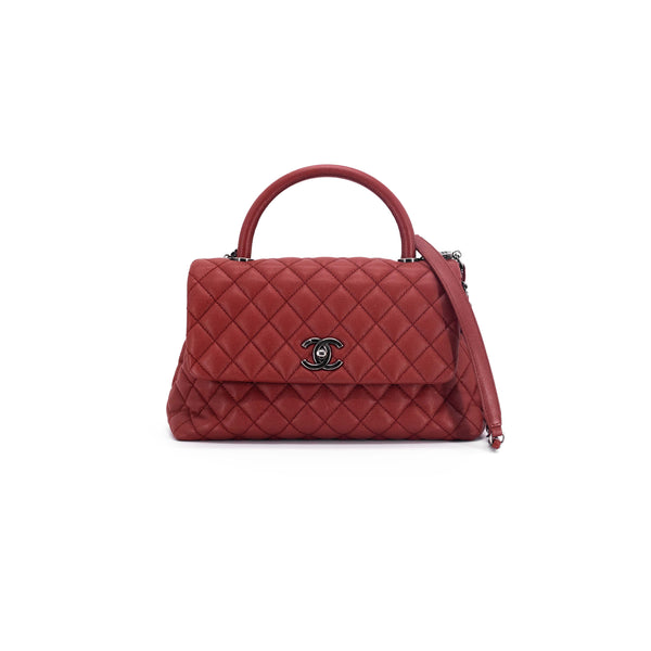 red chanel coco handle