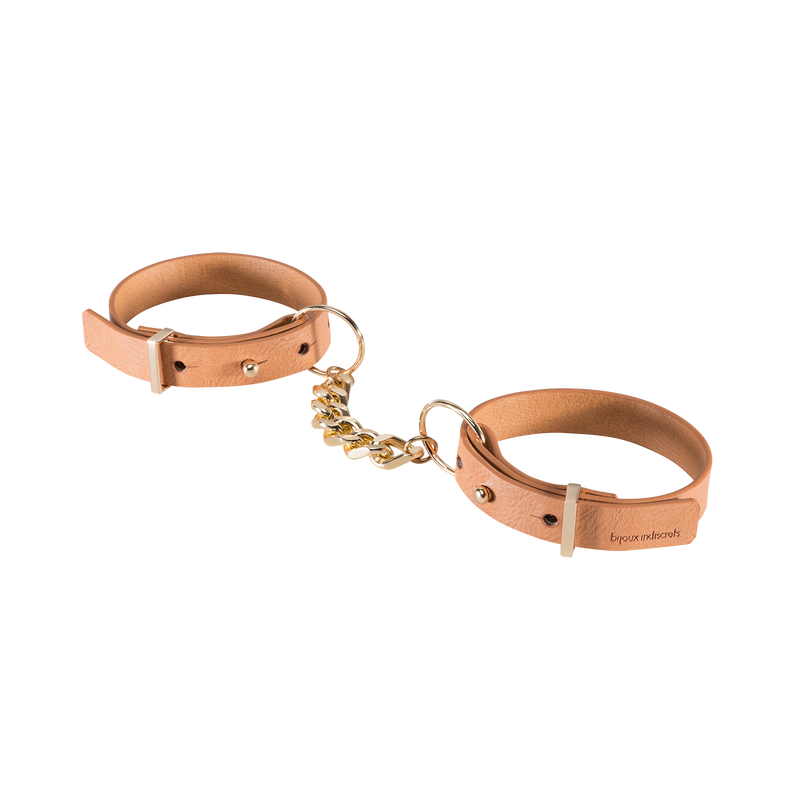 Chic Leather Handcuffs L Couples Role Play L Soft Bondage – Maison Mika