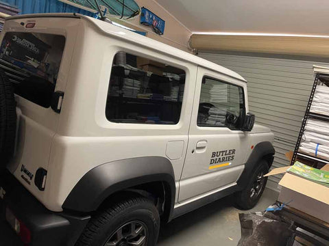 Butler Jimny Butler Diaries - company vehicle