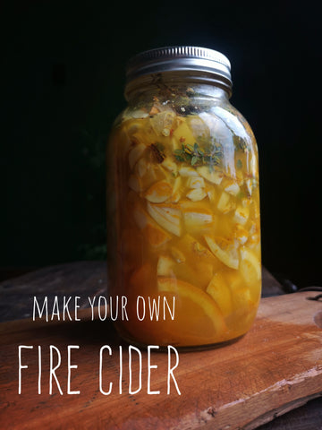 Make Your Own Fire Cider