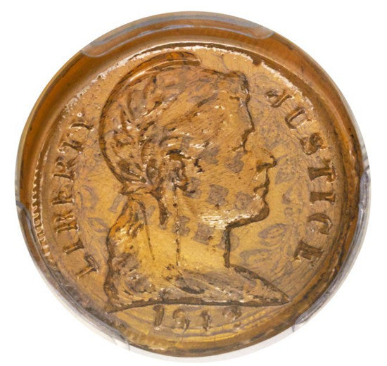 Glass cent 