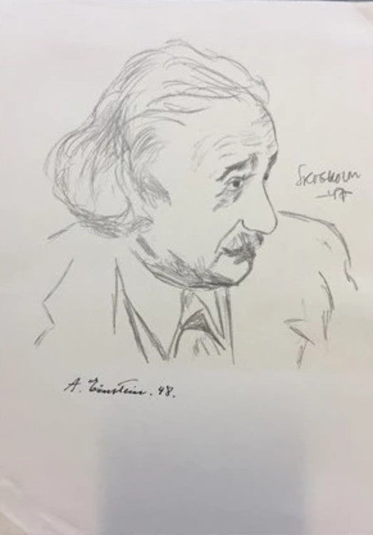 Albert Einstein autograph 