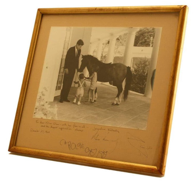 JFK signed photo 