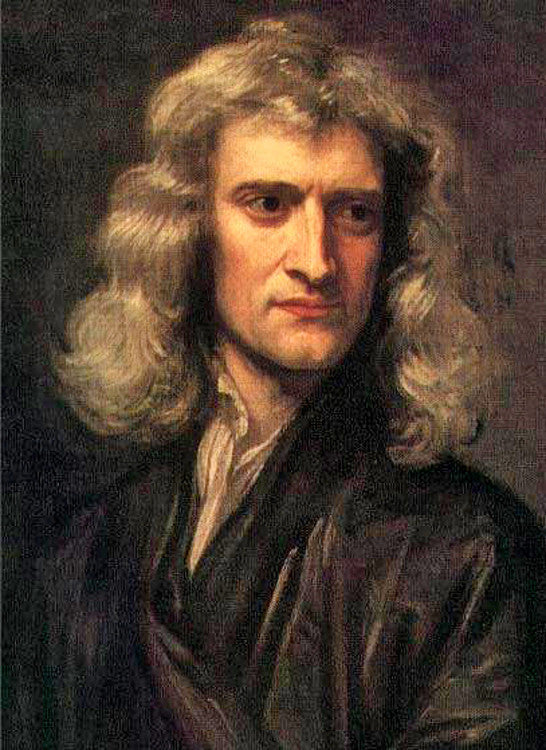 Isaac Newton Autograph 