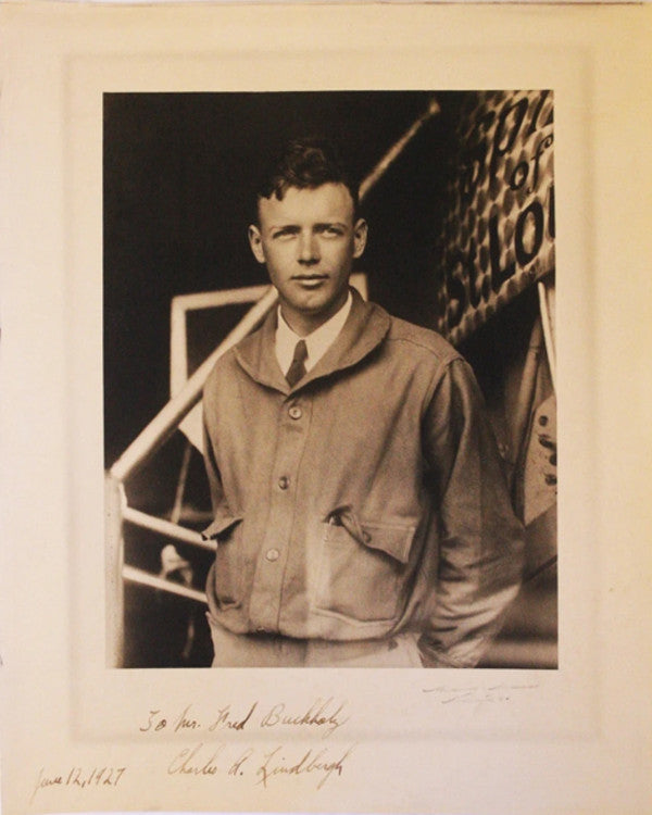 Charles Lindbergh autograph 