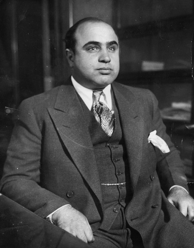 Al Capone autograph