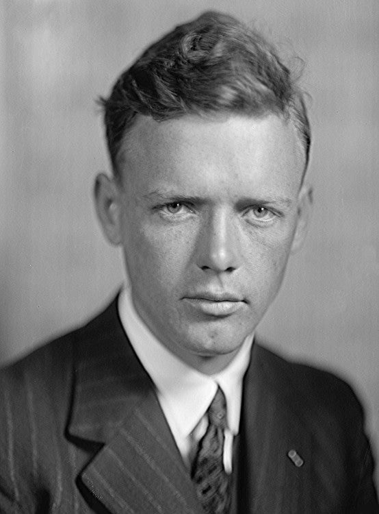 Charles Lindbergh autograph