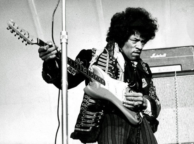 Jimi Hendrix autograph 