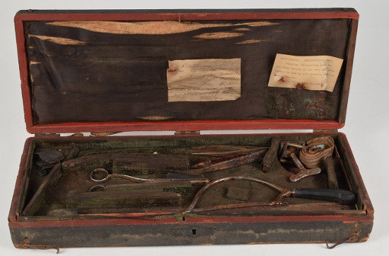 American Revolution surgical kits