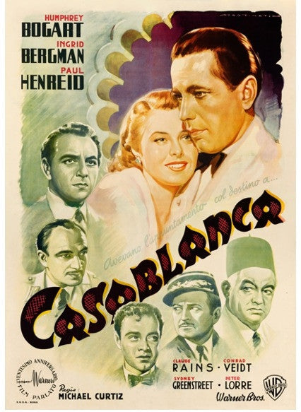 Casablanca Italian poster