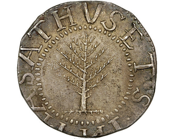 Massachusetts Bay shilling 