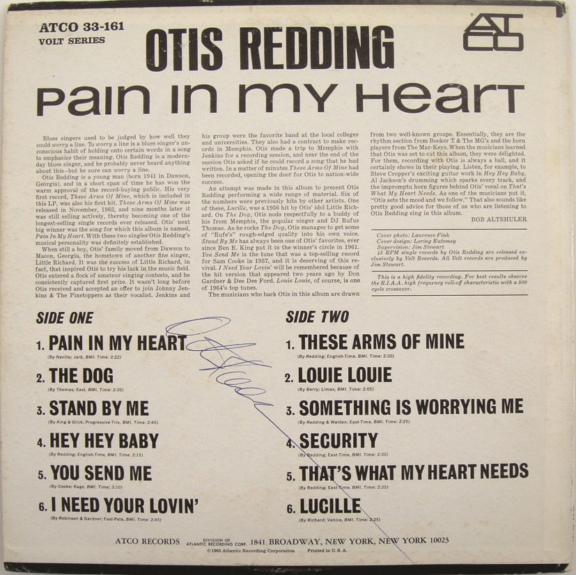 otis redding albums