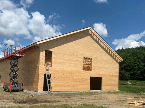 Sunsoil Full Spectrum CBD Oil - Hemp Drying Barn in Vermont