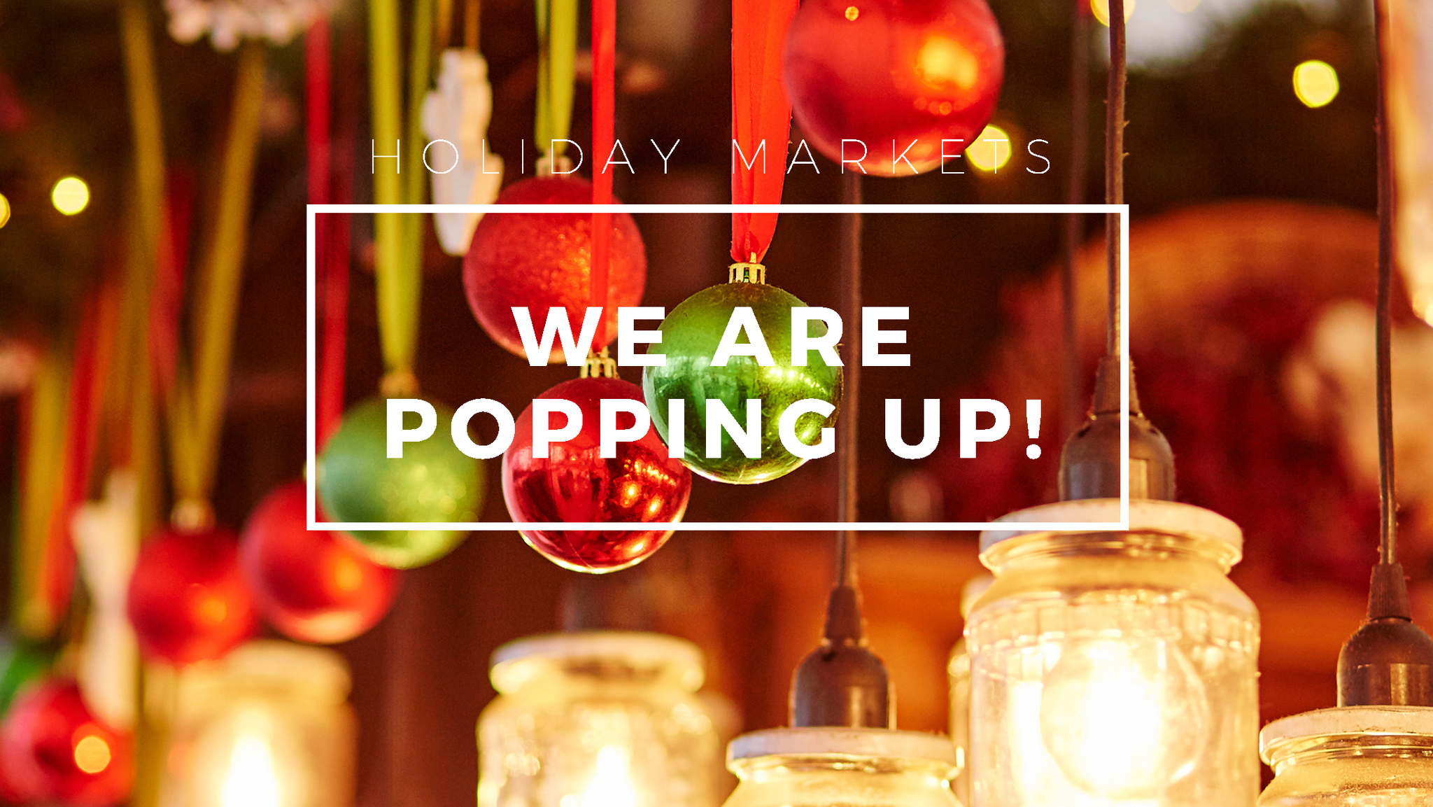 We are popping up!