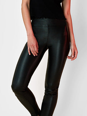 OT leggings Black leather