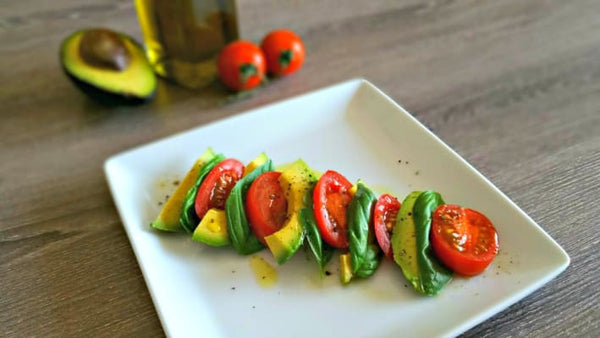 Tomato + Avocado Caprese