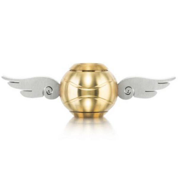 a gold fidget spinner