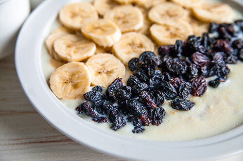 Baked Banana Raisin Proats