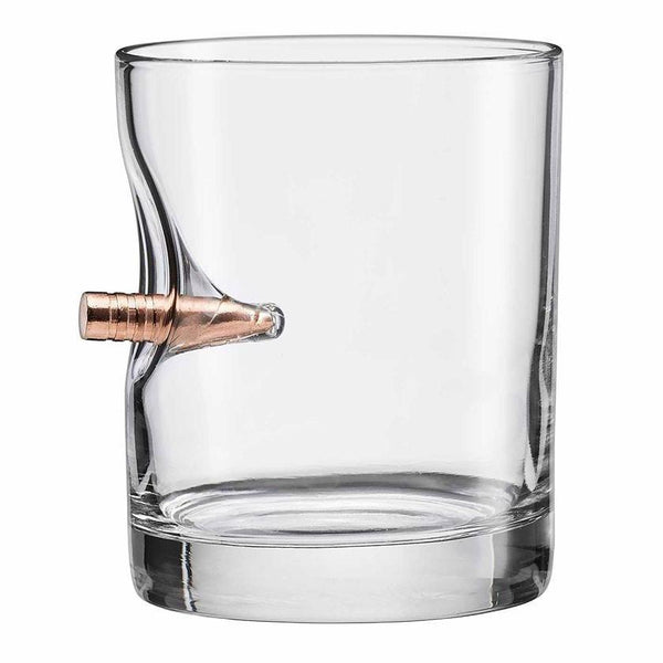Unique Personalized Bullet Whiskey Glass Groovy Guy Gifts