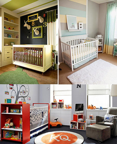 Tricolor Nursery Rooms