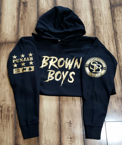 boys brown sweatshirt