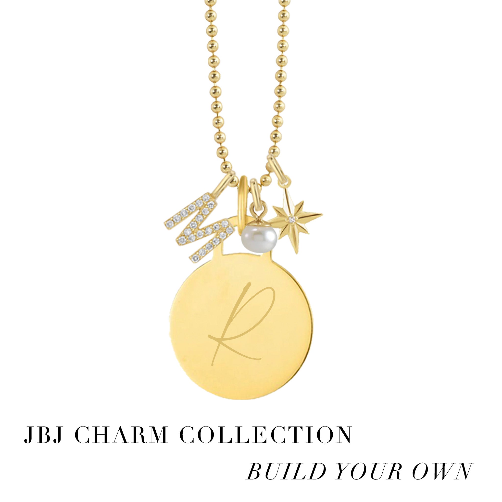 Pave Diamond Elephant Charm - JBJ Charm Collection