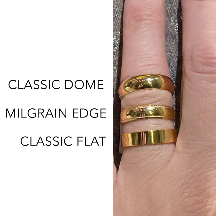 5mm Classic Flat Comfort Fit Wedding Band