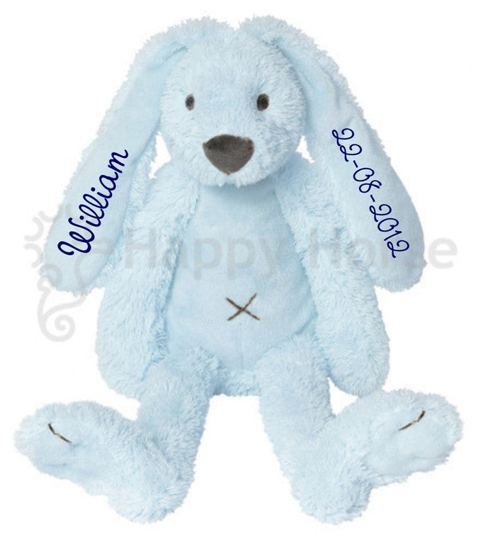 personalised rabbit teddy