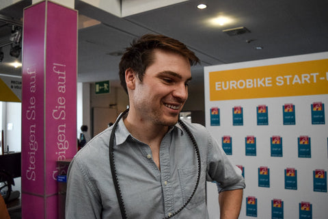 Sean Hacking Veer CEO Eurobike Start-Up Winner
