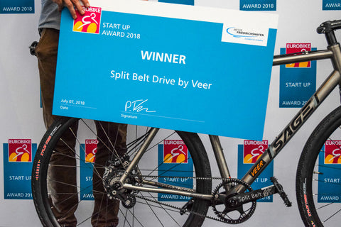 Eurobike Start-Up Winner Veer on Sage Titanium Bicycle